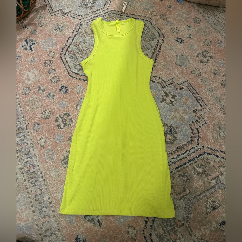 Yellow Sleeveless Dress